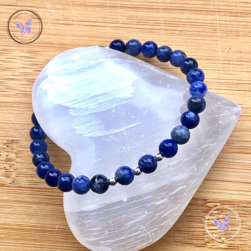 Sodalite Bead Bracelet